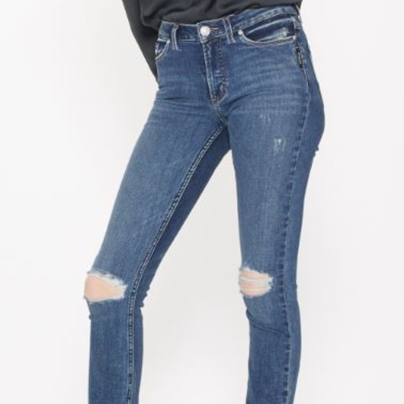 NWT Silver Jeans Bleecker Skinny Boot 32 x 31 $79 - Picture 1 of 8